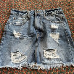 Jean skirt