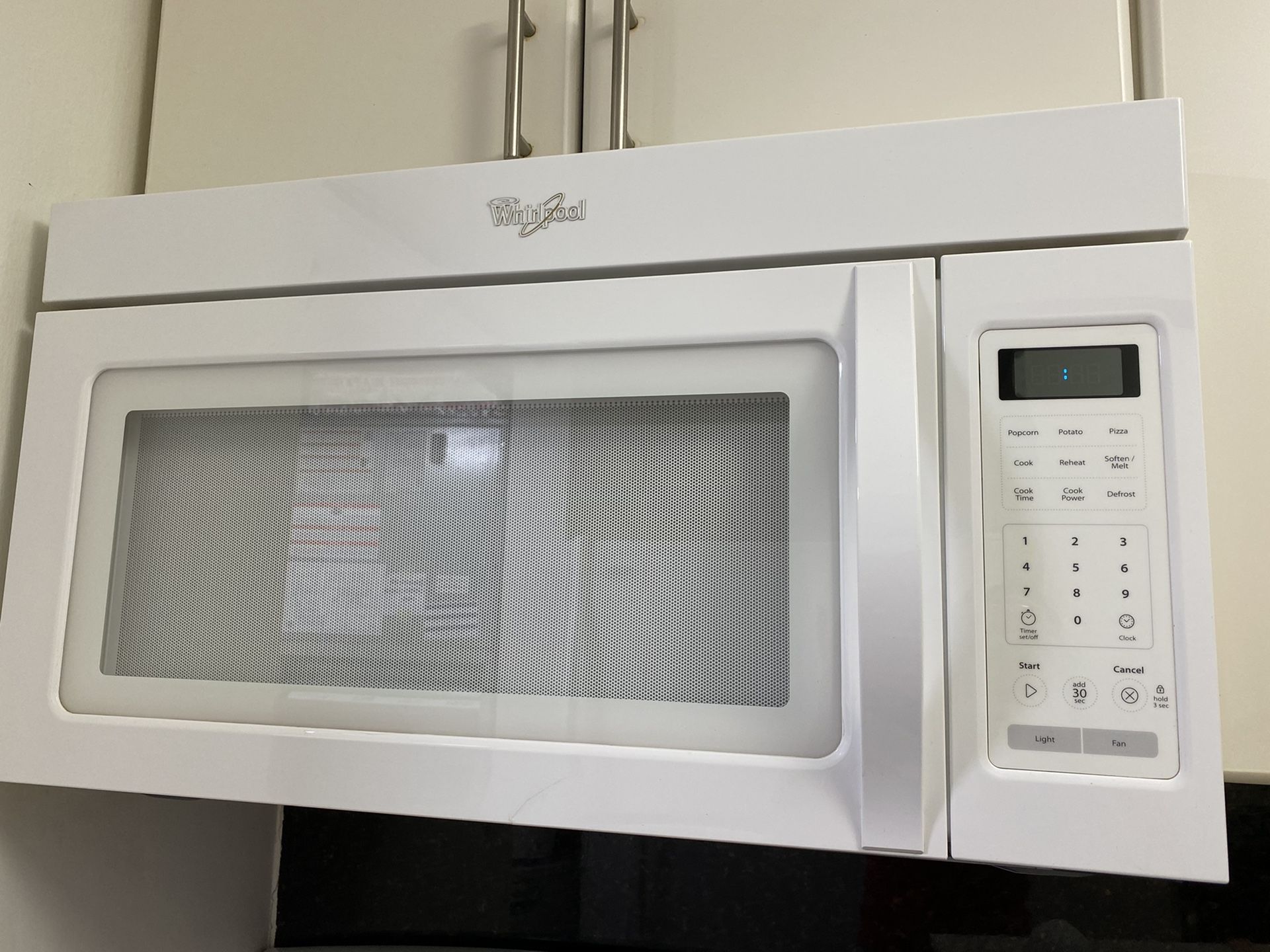 Whirlpool microwave