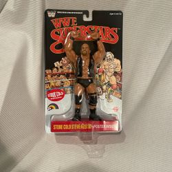 WWE/ WWE Superstars/ Stone Cold/ Steve Austin/ Mattel/ LJN/ CHASE/ Black Card