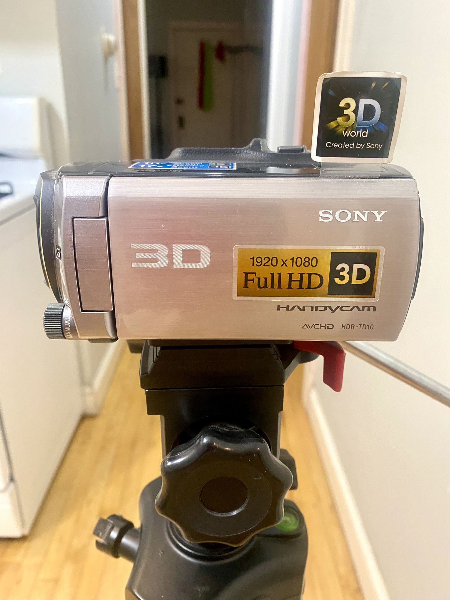 SONY HANDY CAM HDR-TD10 With Trípode 3D