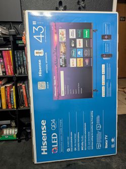 43" Hisense LED QD4 TV