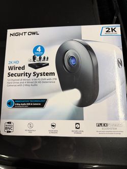 Night Owl 2K HD Wired Security System 4 Cameras