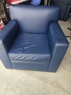 Blue Nice chairs 2 pc