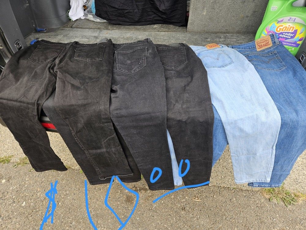 Jeans $5each..$10each..$3each
