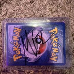 *BEST OFFER* Mizkif Autograph Signed Pokemon Card OTK Esfand, Asmongold, Emiru