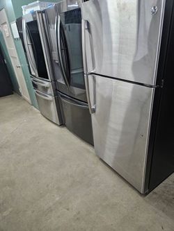 Blow Out Sale Warehouse Full Of like Brand new refurbish Certified Washer Dryer Fridge Stove Oven Stackable starting 99and up
