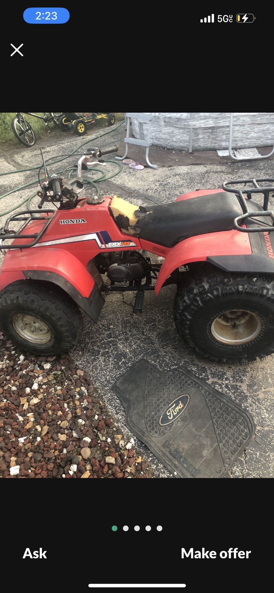 1986 Honda Trx 125