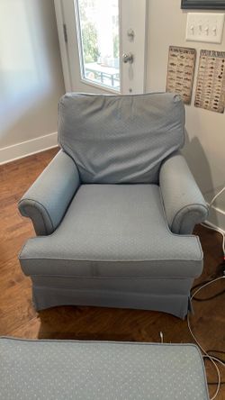 Chair and ottoman