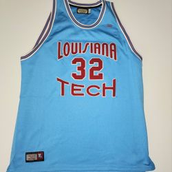 Vintage Louisiana Tech Karl Malone Hardwood Legends Headmaster Campuswear jersey men's size 4XL 