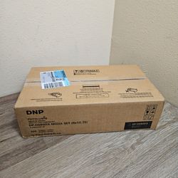 DNP DP-DS80DX Media Set 8x10.75 Premium Digital 260ct Photo Printer USA New Seal