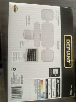 Defiant Motion Activated Flood Light