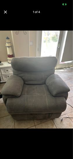 Gray Recliner
