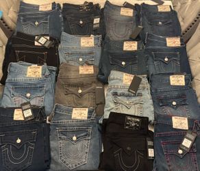Mens 40,42,44 True Religion jeans