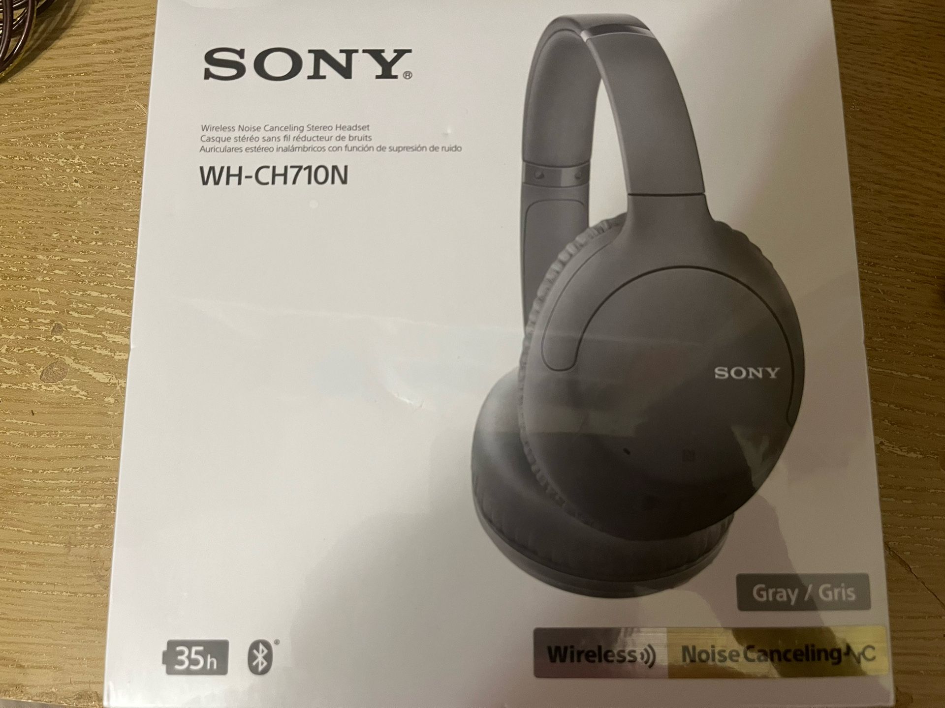Brand New Sony WH-CH710N Noise Canceling 30+ hour battery headphones