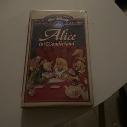 Master Piece Collection Alice In Wonder Land VCR Tape