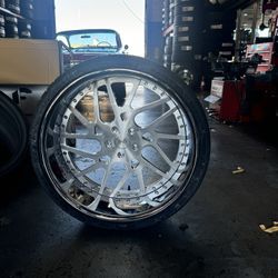 Forgiato 22” Staggered G-body Fitment