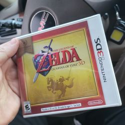 Nintendo 3ds Authentic Zelda Ocarina Of Time 3d  Rand New Sealed Unopend 