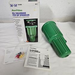Rain Bird 1/2-in, 3/4-in Adjustable Pop-Up Sprinkler AG-5 New