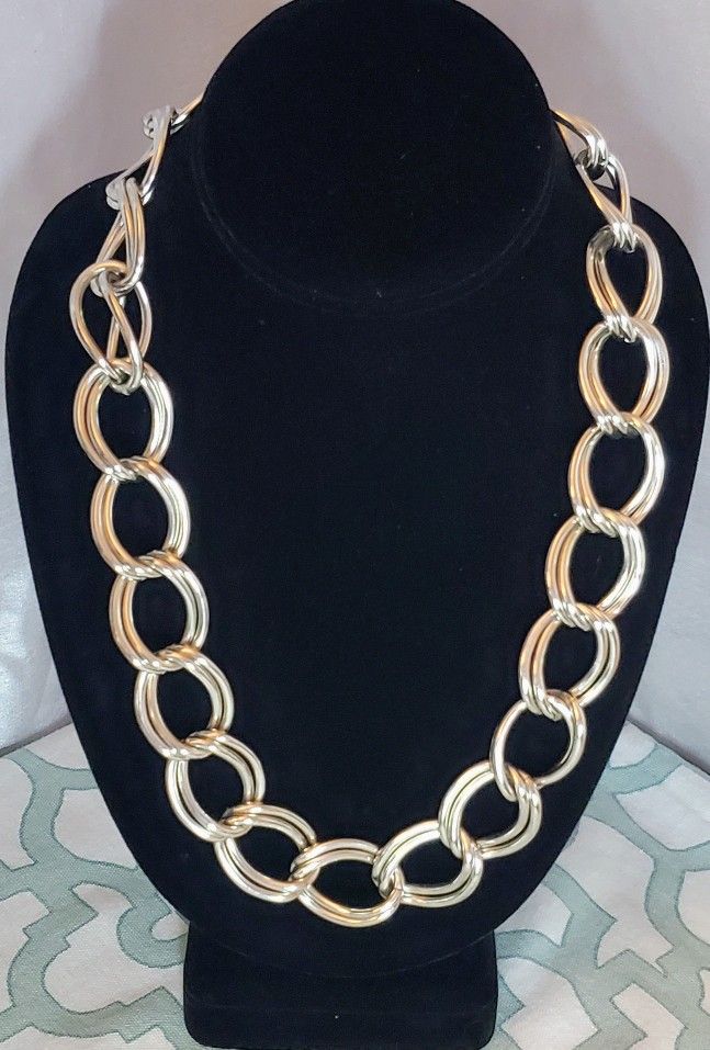 Vintage Stainless Steel Chunky Chain.