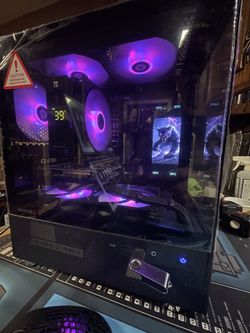 Cheap little gamer computer, Custom LCD Screen, Windows 11 Pro