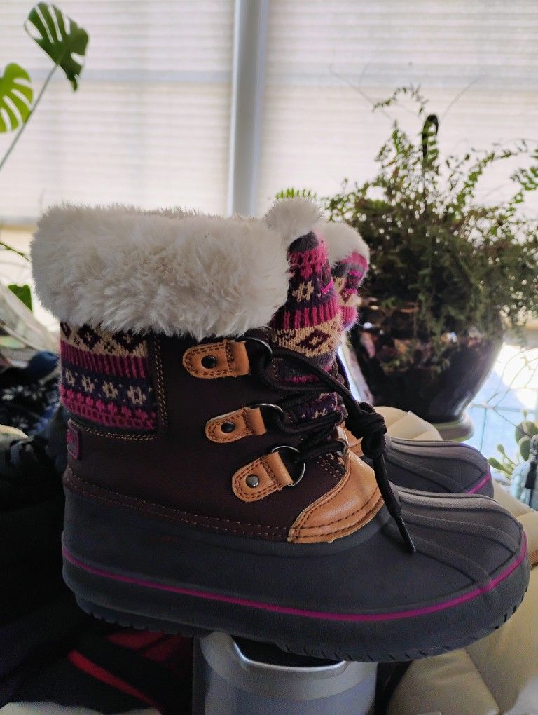 London Fog Girls Snow Boots New