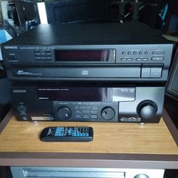 Kenwood Receiver & Multi CD Player Firm $75