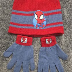 Boys Hat And Gloves Set