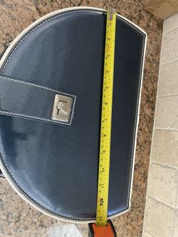 Female Makeup Bag 13x7x7 Travel Train Case With Mirror