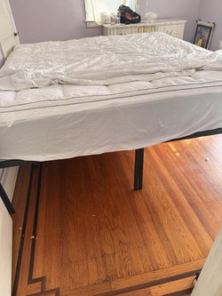 King size Mattress and frame