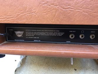 Bass and keyboard amplifier