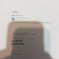 iPad A16 WiFi 128 GB