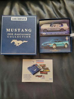 Mustang 30th anniversary cards