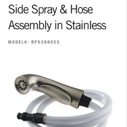 Delta Spray, Hose, Diverter, And Tube Clip 