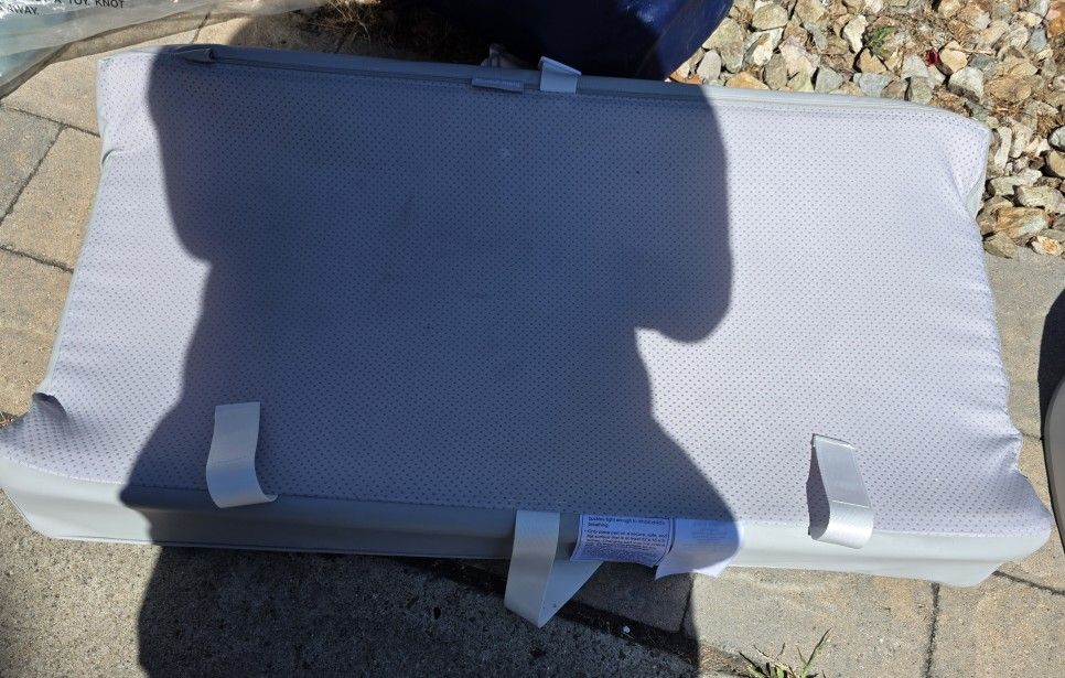 Blissful Diary Vegan Leather Baby Changing Pad with Waterproof & Wipe-Clean Cover