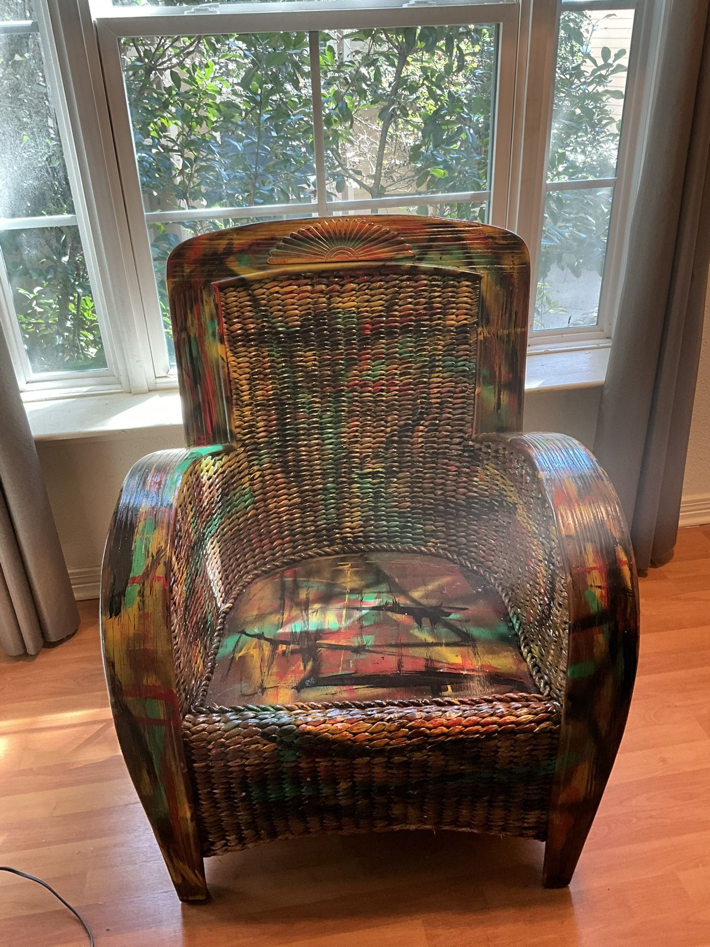 CUSTOM WICKEr Accent Chaair