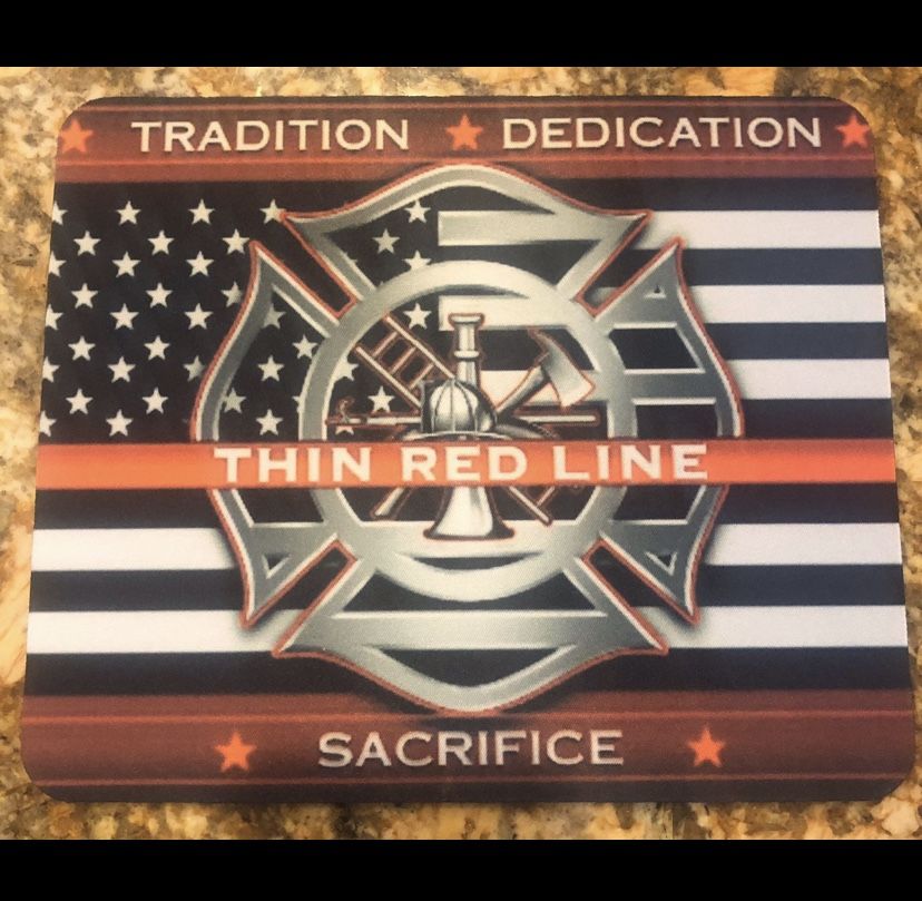 Firefighter Mousepad