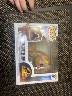 Funko Pop Jurassic World ATROCIRATPOR (RED) #1217 Figure - Bam! Exclusive