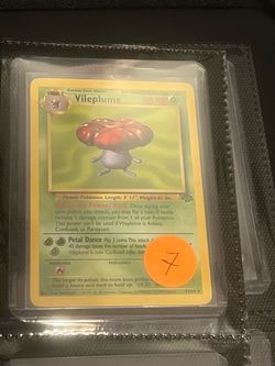 Vileplume Pokémon Card 31/64 Jungle Set