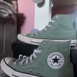 lime green converse