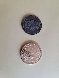 A Pair of George Washington Coins