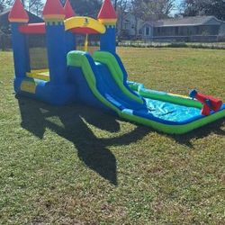 Jumper With Water Slide