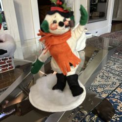 Annalee plush Frosty Snowman doll figurine