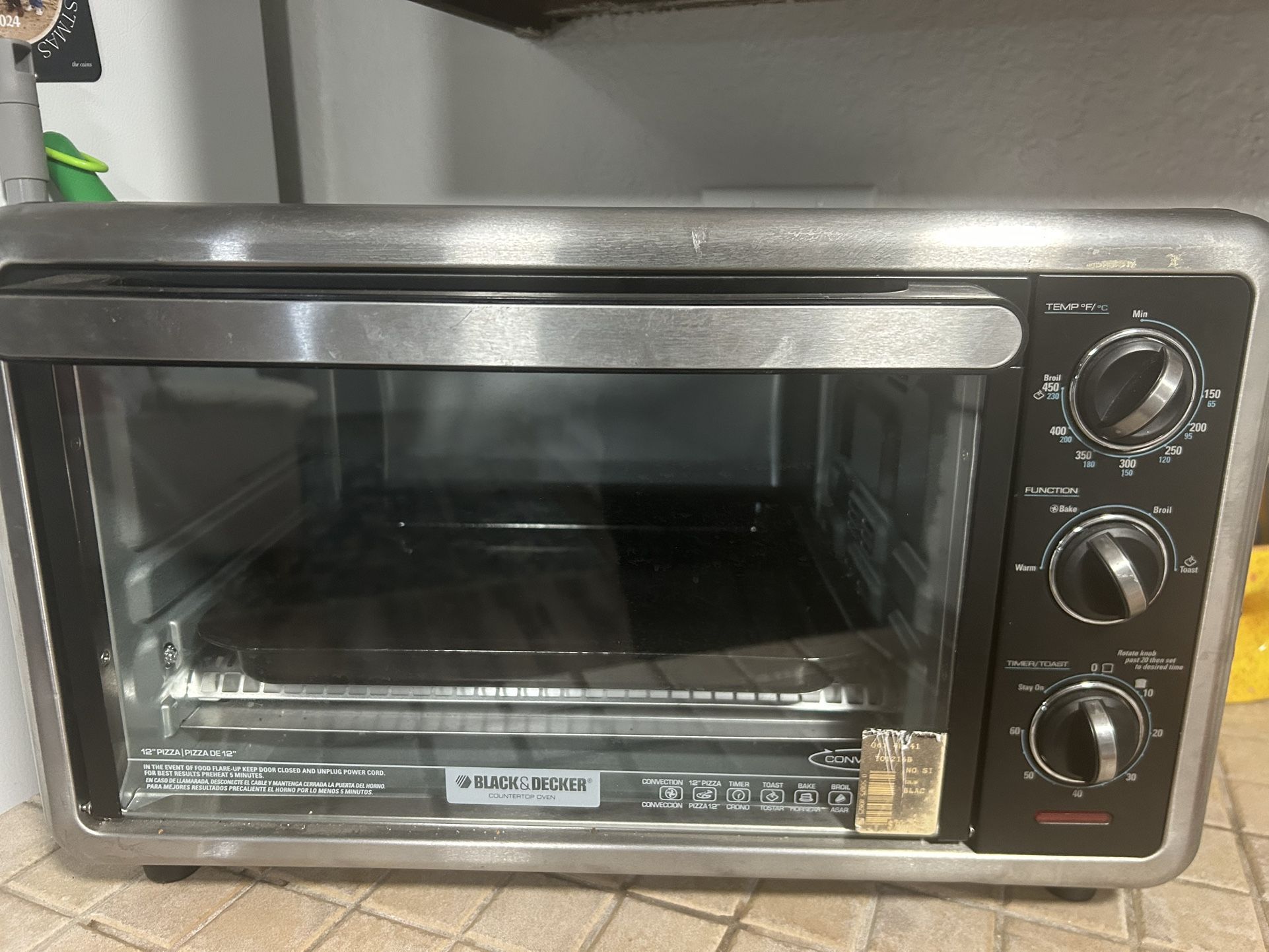 Black And Decker Toaster Oven