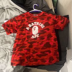 All Red Bape Shirt