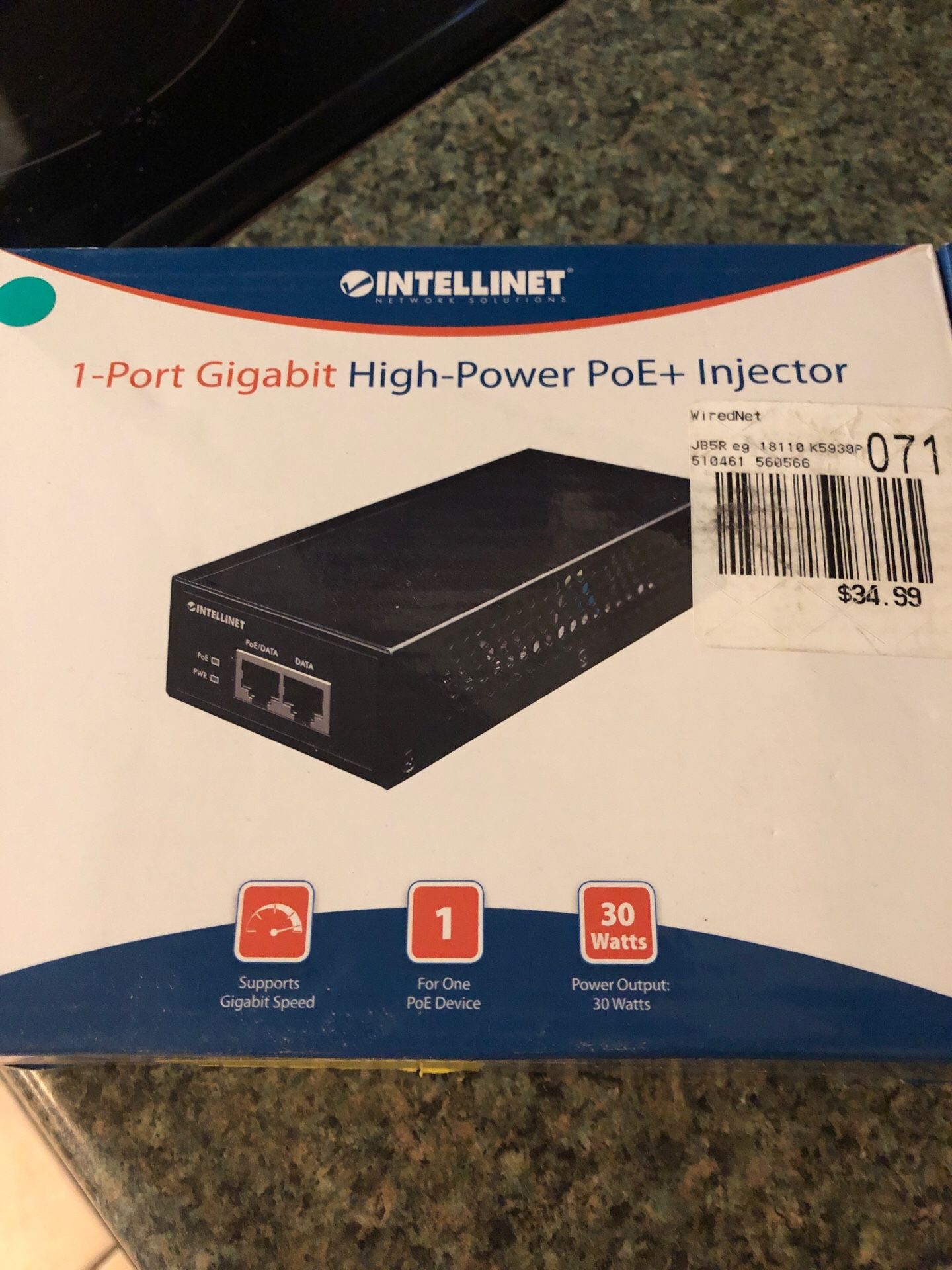 Intellinet poe injector