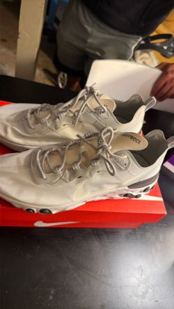 Nike React Element 55 Pure Platinum Size 11 – Original Box