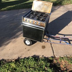 Propane Range/cook Top Vintage Rv Size Delivery Available L