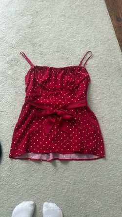 Hollister Easy Strapless Babydoll Top