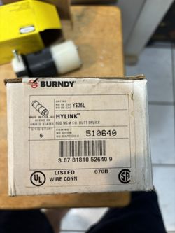Burndy 600 kcml Splice