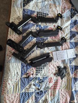 3 wall mounted monitor arms $50 for 3 or 20 each